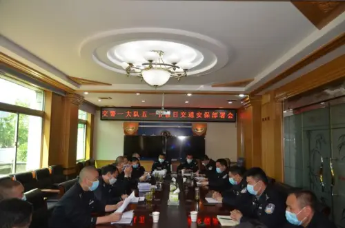 交警一大隊(duì)“五步”走，護(hù)航“五一”交通保安全