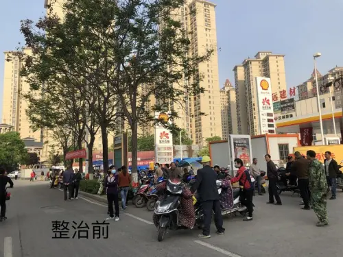 漢中交警二大隊持續(xù)推進馬路人集市場遷移